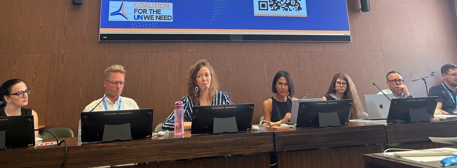 Speakers at the Palais des Nations