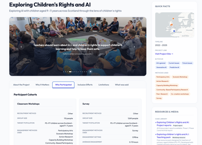 Case study browser prototype